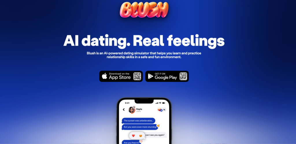 Blush AI site