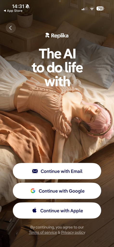 Replika ai login