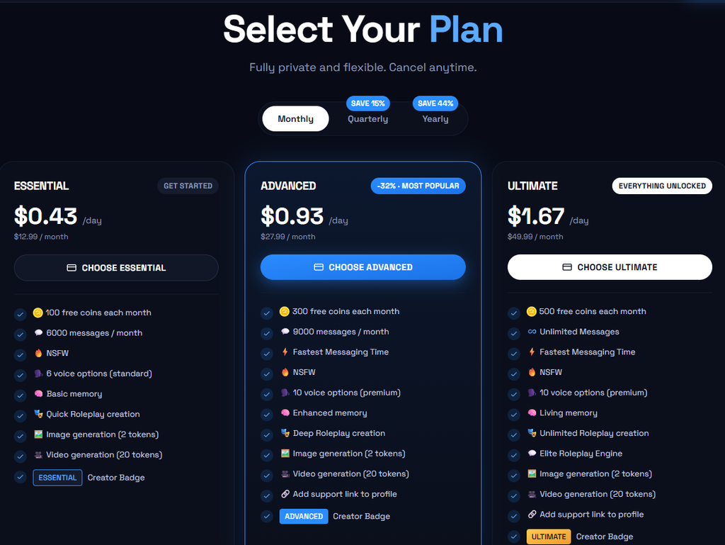 Darlink AI pricing