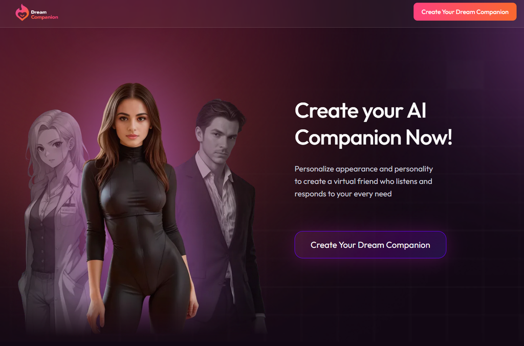 Dream Companion AI site