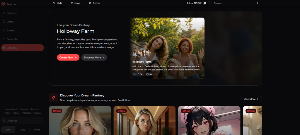 Nectar AI site